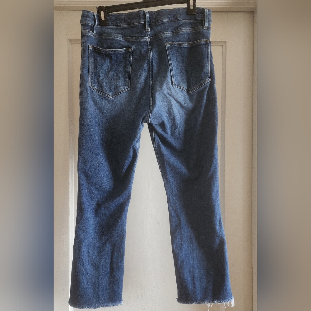The Frame Le High Straight Jeans, sz 32